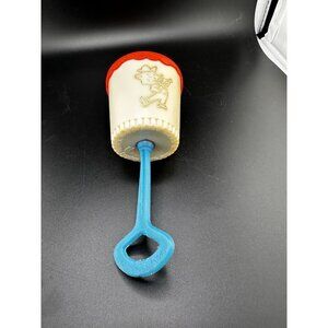 Vtg Kiddle Products The First Years Cat With The Fiddle Rattle Chime Works 1970s